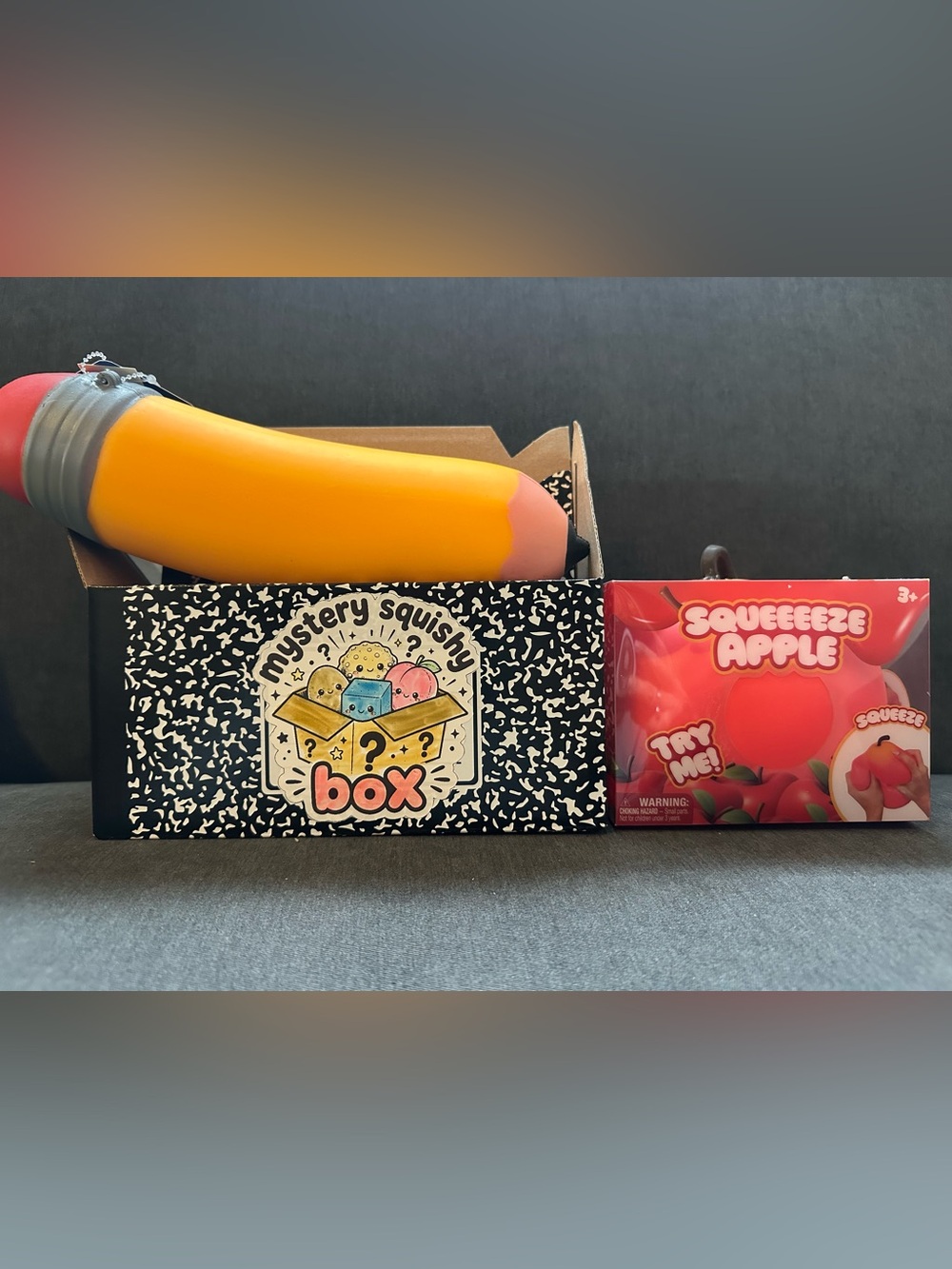 Ultimate Mystery Box Squishy Surprise Box - Teacher Themed (Bundle - 10 items)